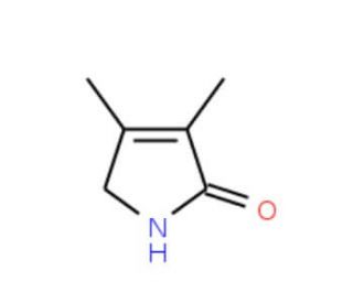 3,4-Dimethyl-1,5-dihydro-2H-pyrrol-2-one (CAS 4030-22-2) - chemical structure image