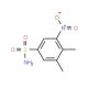 3,4-dimethyl-5-nitrobenzenesulfonamide - chemical structure image