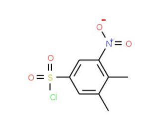 3,4-dimethyl-5-nitrobenzenesulfonyl chloride - chemical structure image