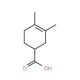 3,4-Dimethyl-cyclohex-3-enecarboxylic acid - chemical structure image