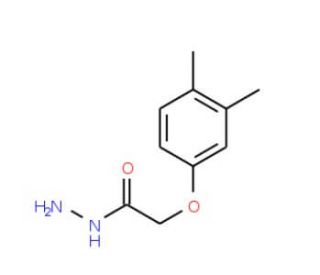 (3,4-Dimethyl-phenoxy)-acetic acid hydrazide (CAS 125298-97-7) - chemical structure image
