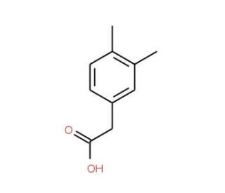 (3,4-Dimethyl-phenyl)-acetic acid (CAS 17283-16-8) - chemical structure image