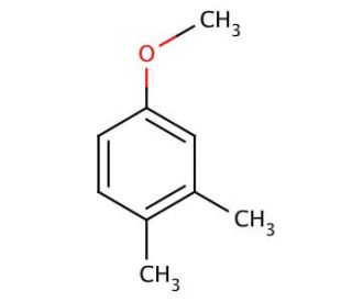 3,4-Dimethylanisole (CAS 4685-47-6) - chemical structure image