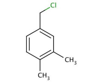 3,4-Dimethylbenzyl chloride (CAS 102-46-5) - chemical structure image