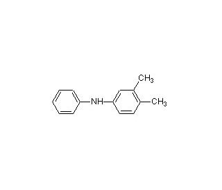 3,4-Dimethyldiphenylamine (CAS 17802-36-7) - chemical structure image