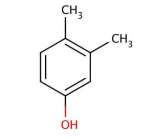 3,4-Dimethylphenol (CAS 95-65-8) - chemical structure image