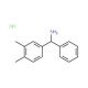 (3,4-dimethylphenyl)(phenyl)methanamine hydrochloride - chemical structure image
