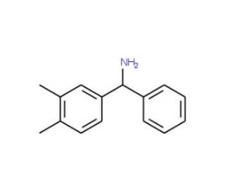 (3,4-dimethylphenyl)(phenyl)methylamine - chemical structure image