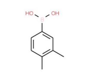 3,4-Dimethylphenylboronic acid (CAS 55499-43-9) - chemical structure image