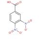 3,4-Dinitrobenzoic acid (CAS 528-45-0) - chemical structure image