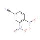 3,4-Dinitrobenzonitrile (CAS 4248-33-3) - chemical structure image