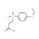 3-(4-Ethoxy-benzenesulfonyl)-propionic acid - chemical structure image