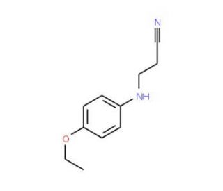 3-(4-Ethoxy-phenylamino)-propionitrile (CAS 23609-20-3) - chemical structure image