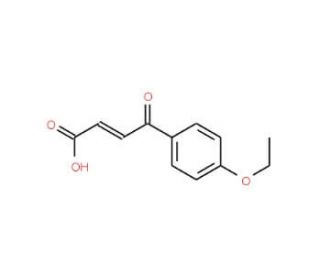 3-(4-Ethoxybenzoyl)acrylic acid (CAS 29582-31-8) - chemical structure image