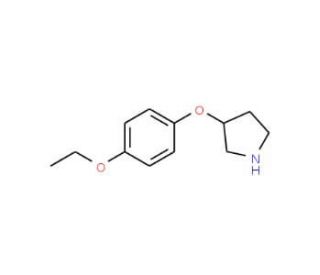 3-(4-Ethoxyphenoxy)pyrrolidine - chemical structure image