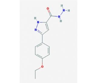 3-(4-ethoxyphenyl)-1H-pyrazole-5-carbohydrazide - chemical structure image