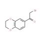 2-Bromo-1-(2,3-dihydro-1,4-benzodioxin-6-yl)ethan-1-one (CAS 4629-54-3) - chemical structure image