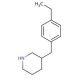 3-(4-Ethyl-benzyl)-piperidine (CAS 955287-70-4) - chemical structure image