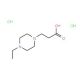 3-(4-Ethyl-piperazin-1-yl)-propionic acid dihydrochloride - chemical structure image