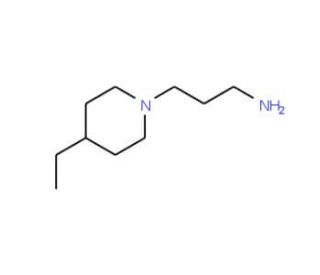 3-(4-Ethyl-piperidin-1-yl)-propylamine - chemical structure image