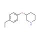 3-(4-Ethylphenoxy)piperidine (CAS 946726-06-3) - chemical structure image