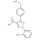 3-(4-ethylphenyl)-1-(2-methylphenyl)-1H-pyrazole-4-carboxylic acid - chemical structure image