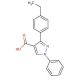 3-(4-ethylphenyl)-1-phenyl-1H-pyrazole-4-carboxylic acid - chemical structure image