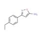 3-(4-Ethylphenyl)-5-isoxazolamine (CAS 1020955-20-7) - chemical structure image
