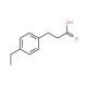 3-(4-Ethylphenyl)propionic acid (CAS 64740-36-9) - chemical structure image