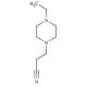 3-(4-ethylpiperazin-1-yl)propanenitrile - chemical structure image