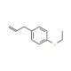 3-[4-(Ethylthio)phenyl]-1-propene (CAS 842124-24-7) - chemical structure image