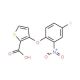 3-(4-Fluoro-2-nitrophenoxy)-2-thiophenecarboxylic acid - chemical structure image