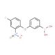 3-(4-Fluoro-2-nitrophenoxy)benzeneboronic acid - chemical structure image