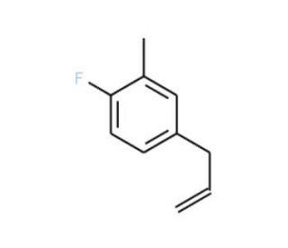 3-(4-Fluoro-3-methylphenyl)-1-propene (CAS 842124-27-0) - chemical structure image