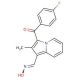 3-(4-Fluoro-benzoyl)-2-methyl-indolizine-1-carbaldehyde oxime - chemical structure image
