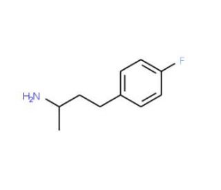 3-(4-Fluoro-phenyl)-1-methyl-propylamine (CAS 63659-85-8) - chemical structure image