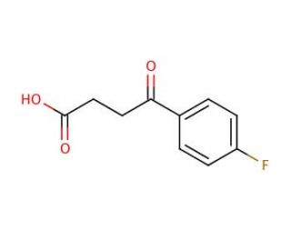 3-(4-Fluorobenzoyl)propionic acid (CAS 366-77-8) - chemical structure image