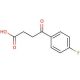 3-(4-Fluorobenzoyl)propionic acid (CAS 366-77-8) - chemical structure image