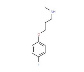 [3-(4-Fluorophenoxy)propyl]methylamine (CAS 883542-69-6) - chemical structure image