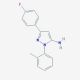 3-(4-fluorophenyl)-1-(2-methylphenyl)-1H-pyrazol-5-amine - chemical structure image