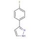 3-(4-Fluorophenyl)-1H-pyrazole (CAS 154258-82-9) - chemical structure image