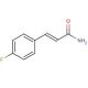 3-(4-Fluorophenyl)-2-propenamide (CAS 127406-78-4) - chemical structure image
