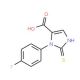 3-(4-fluorophenyl)-2-thioxo-2,3-dihydro-1H-imidazole-4-carboxylic acid - chemical structure image