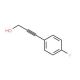 3-(4-Fluorophenyl)prop-2-yn-1-ol (CAS 80151-28-6) - chemical structure image