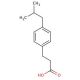 3-(4-Isobutylphenyl)propanoic Acid - chemical structure image