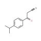 3-(4-isopropylphenyl)-3-oxopropanenitrile (CAS 199102-70-0) - chemical structure image
