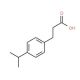 3-(4-Isopropylphenyl)propionic acid 的分子结构, CAS编号: 58420-21-6 3-(4-Isopropylphenyl)propionic acid (CAS 58420-21-6) - chemical structure image