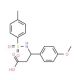 3-(4-Methoxy-phenyl)-3-(toluene-4-sulfonylamino)-propionic acid (CAS 295344-96-6) - chemical structure image