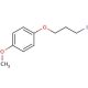3-(4-Methoxyphenoxy)-1-iodopropane (CAS 118943-23-0) - chemical structure image
