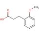 3-(4-Methoxyphenyl)propionic acid (CAS 1929-29-9) - chemical structure image